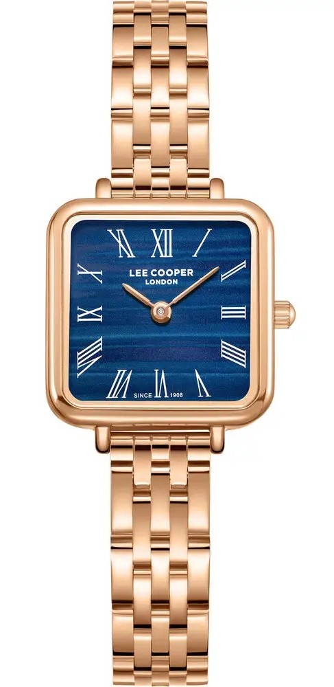 LEE COOPER   часы, кварцевый механизм, суперметалл с покрытием, 23,5 x 28,7 мм
