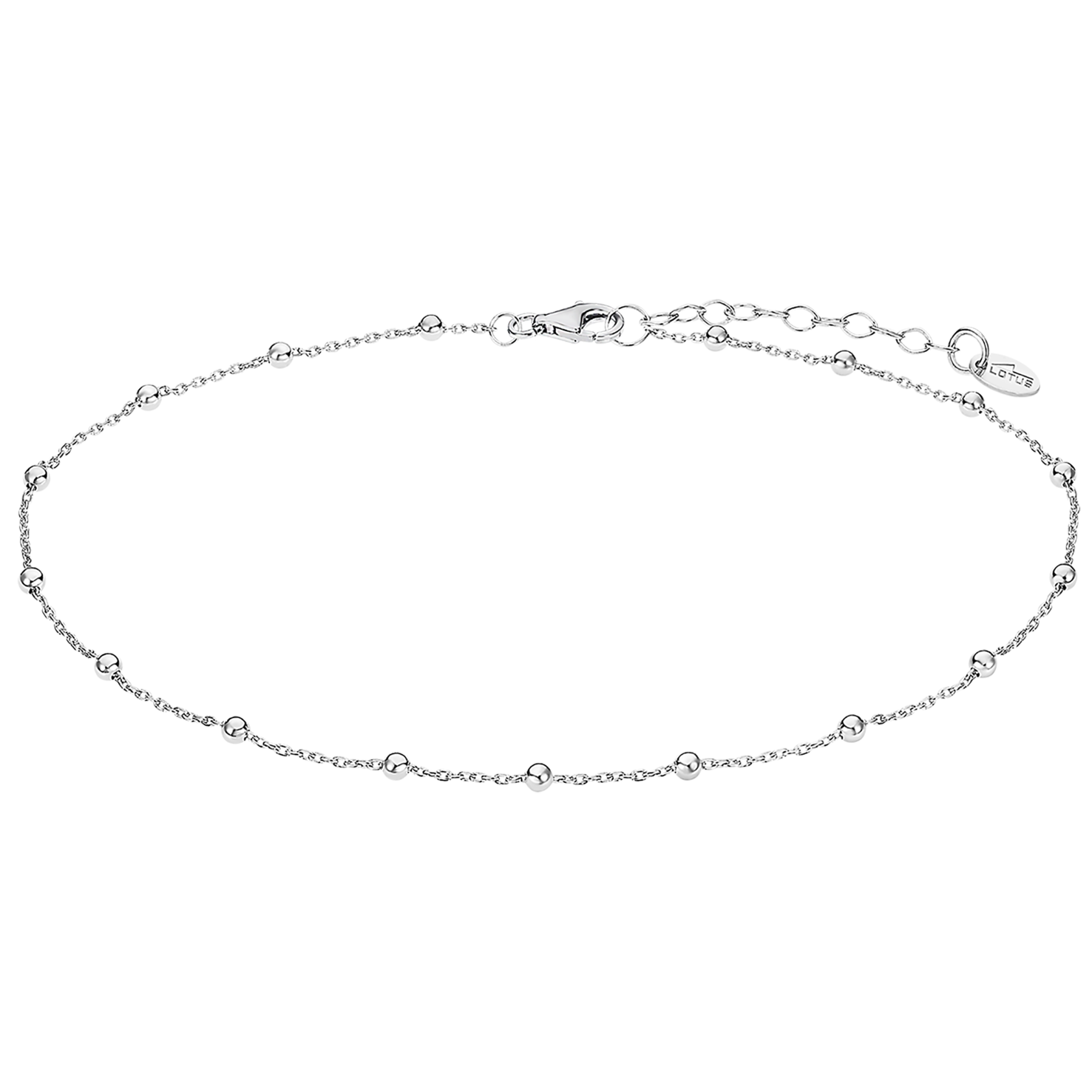 ANKLETS Браслет н(LP3239-8/1) Женский браслет Lotus на ногу из серебра
