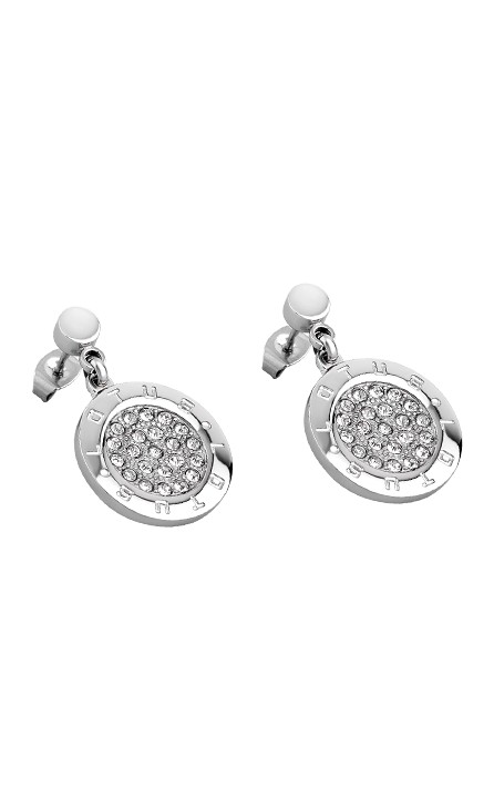 Bliss Серьги(LS1751-4/1) Серьги Lotus, сталь 316L и циркониты