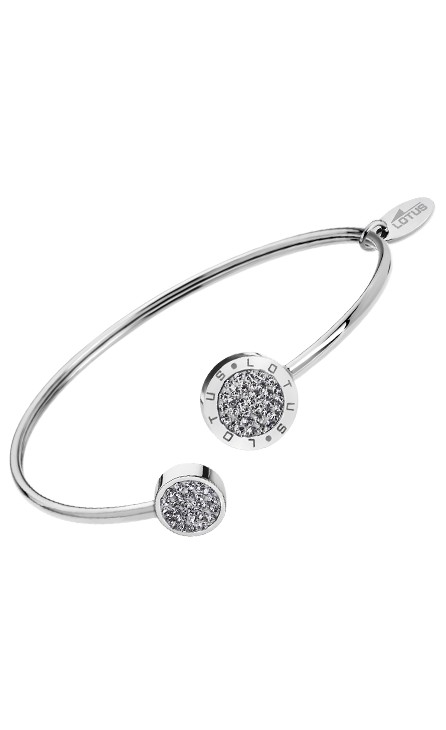 Bliss Браслет(LS1849-2/1) Браслет Lotus из нержавеющей стали,  вставки из циркония 