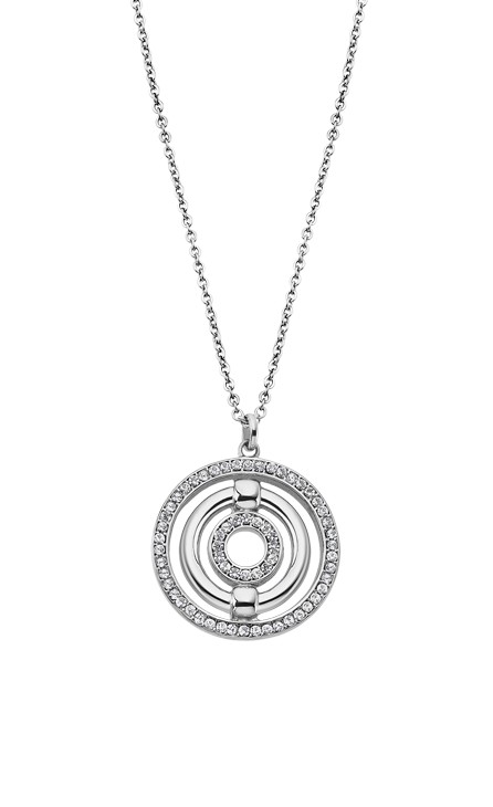 Urban Woman Подвеска(LS1950-1/1) Подвеска Lotus, сталь 316L с цирконитами