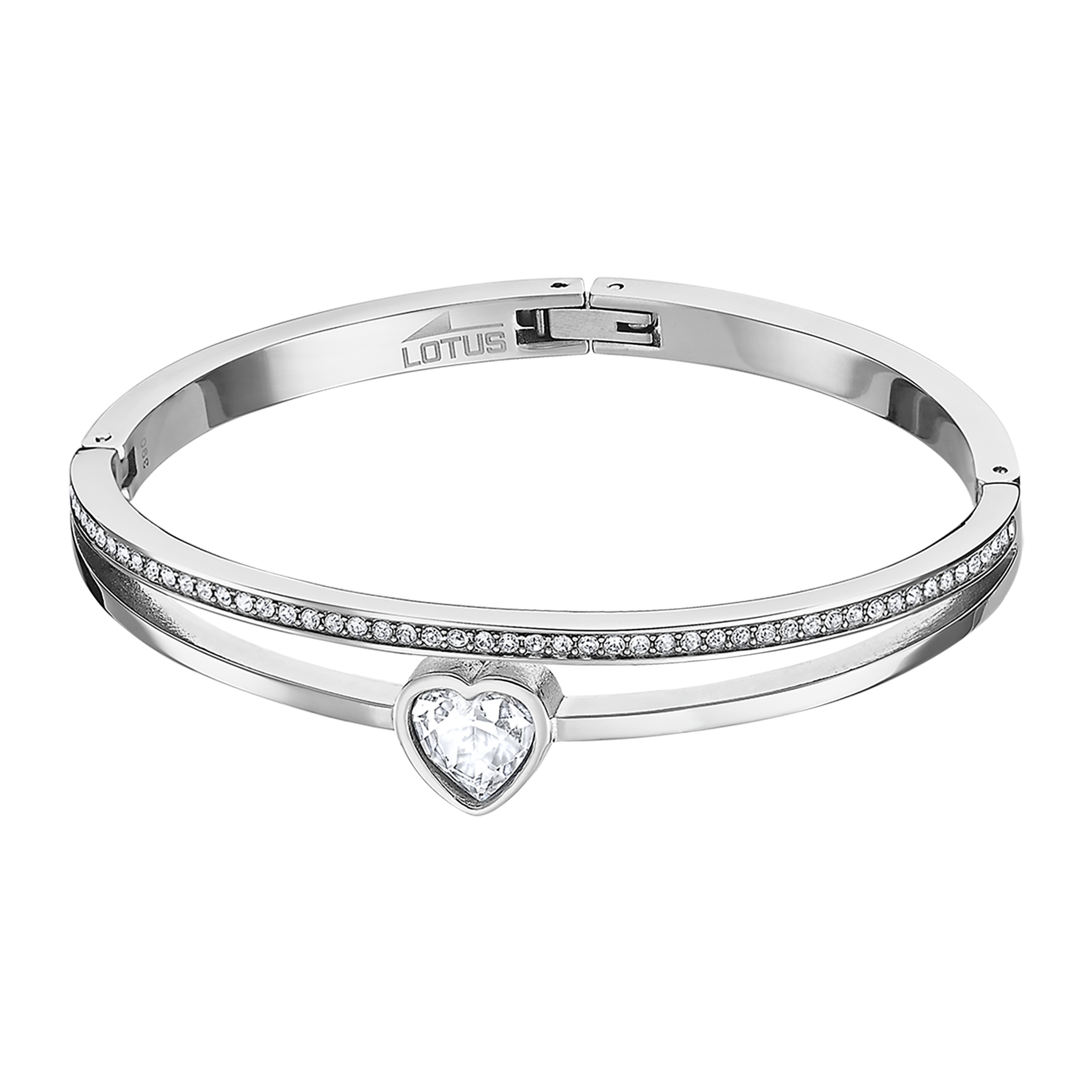 Bliss Браслет(LS2088-2/3) Женский браслет Lotus из нержавеющей стали и вставками из циркония  