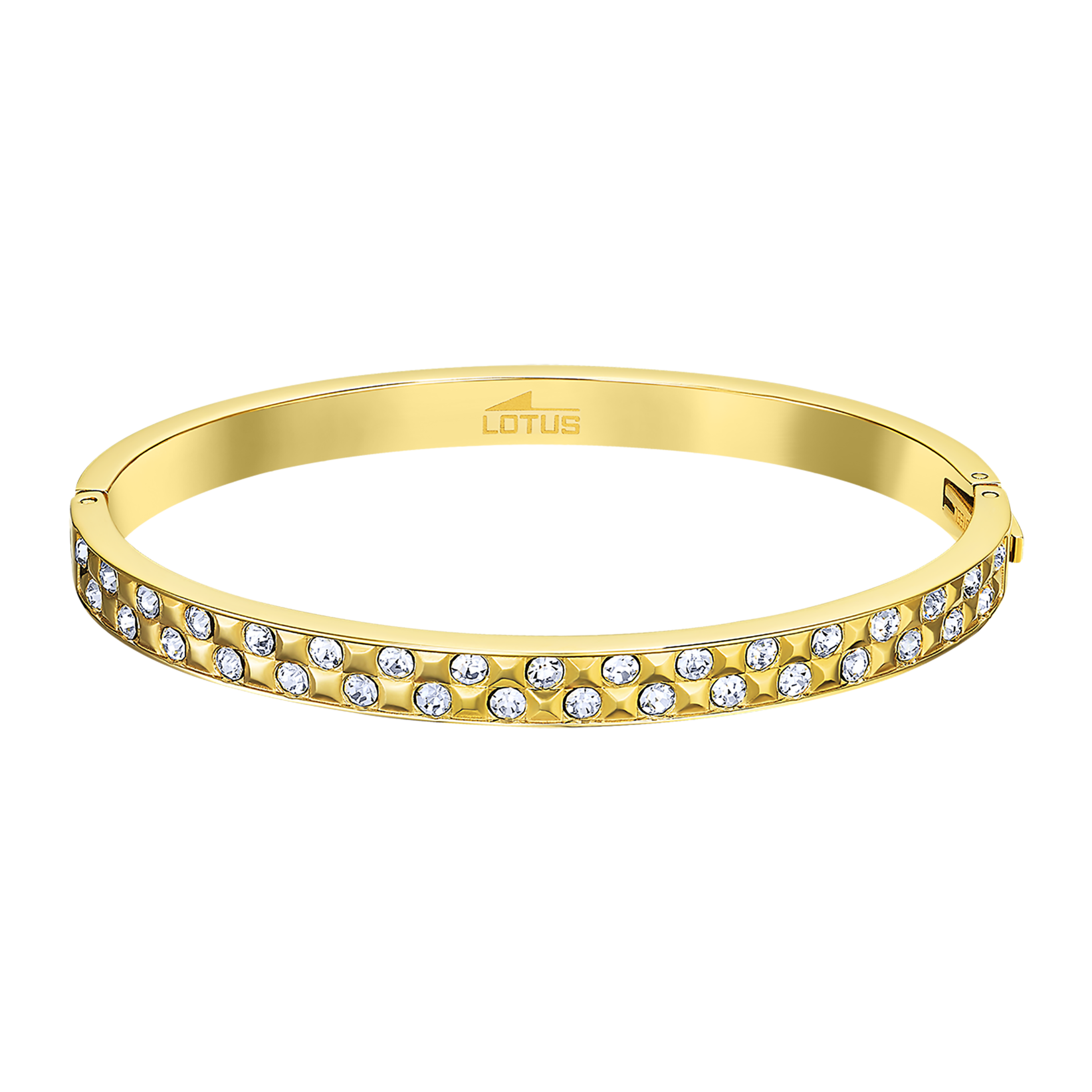 Bliss Браслет(LS2273-2/2) Браслет Lotus из стали с желтым покрытием и вставками из циркония