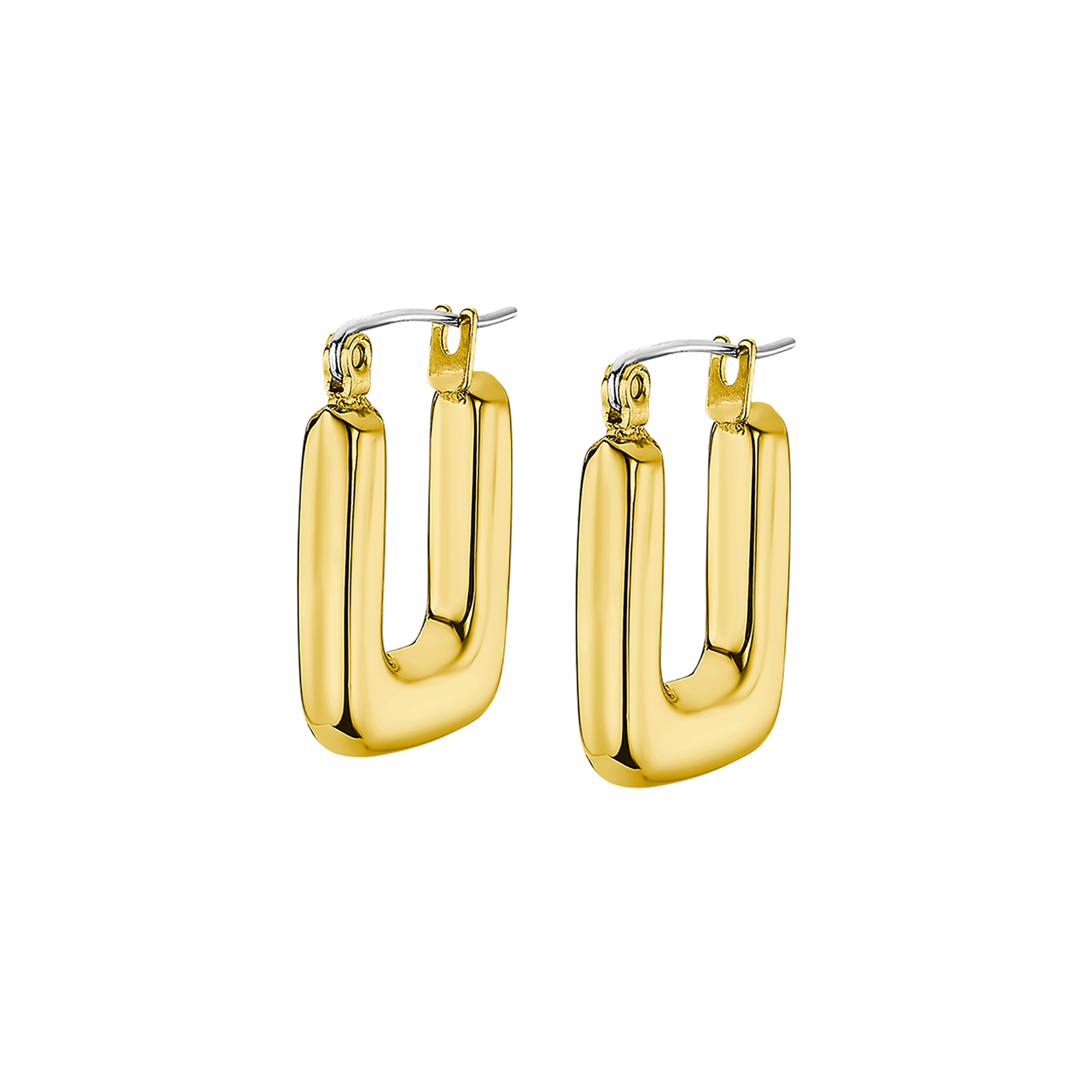 Urban Woman Серьги(LS2348-4/2) Элегантные женские серьги Lotus из стали с золотистым покрытием