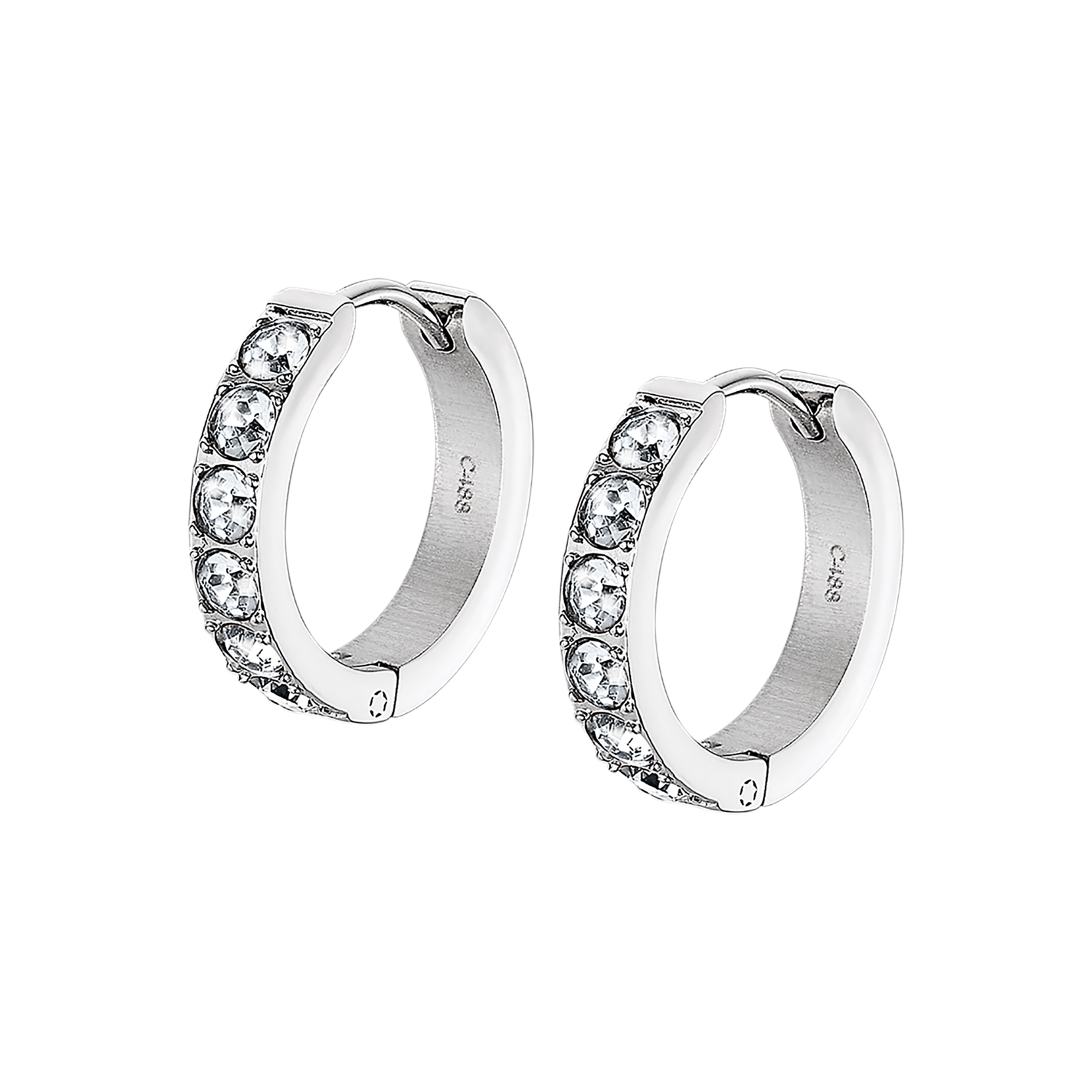 Urban Woman Серьги(LS2354-4/1) Серьги Lotus из нержавеющей стали и вставками из циркония 