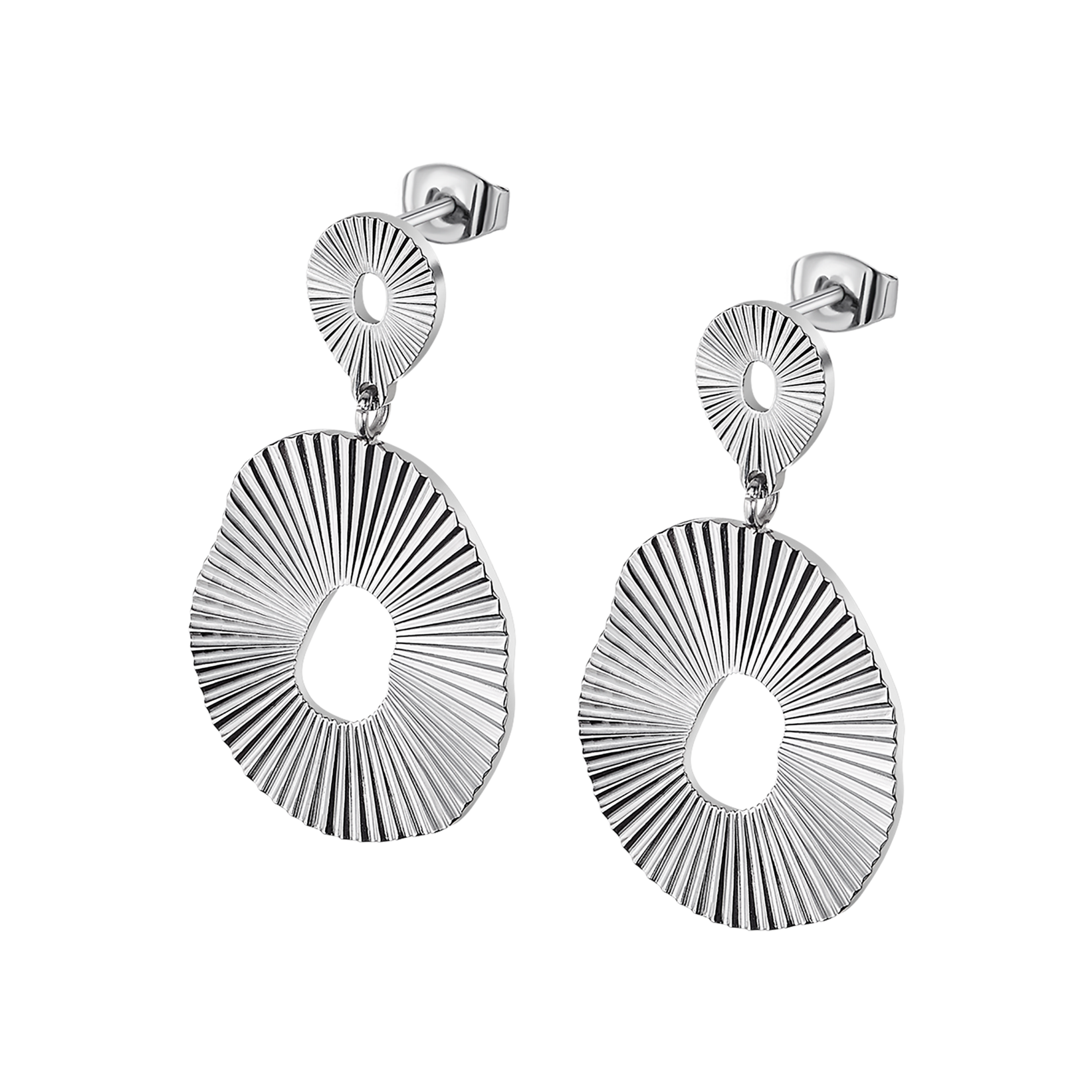 Urban Woman Серьги(LS2355-4/1) Женские стальные серьги Lotus 