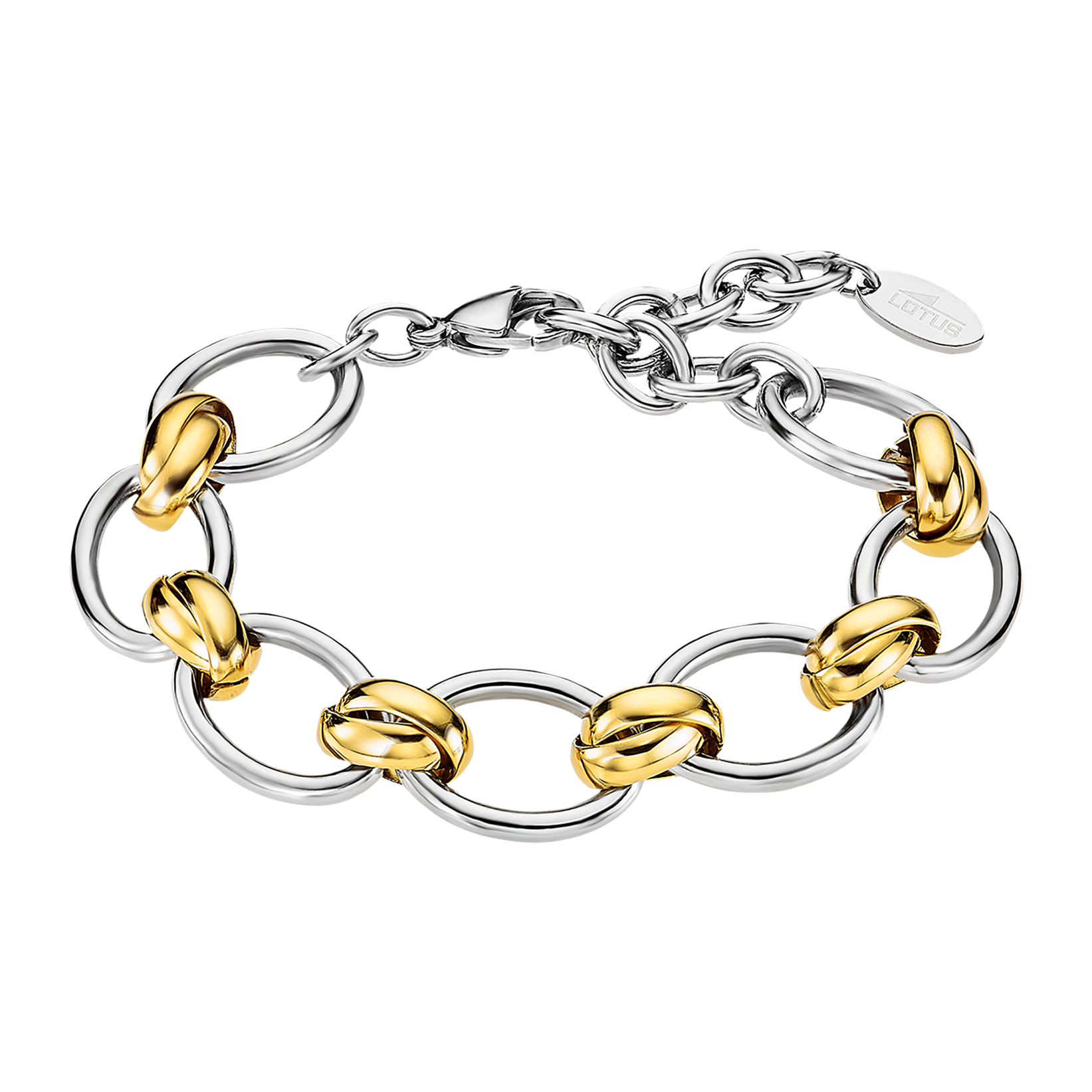 Urban Woman Браслет(LS2359-2/1) Женский браслет Lotus из комбинированной стали