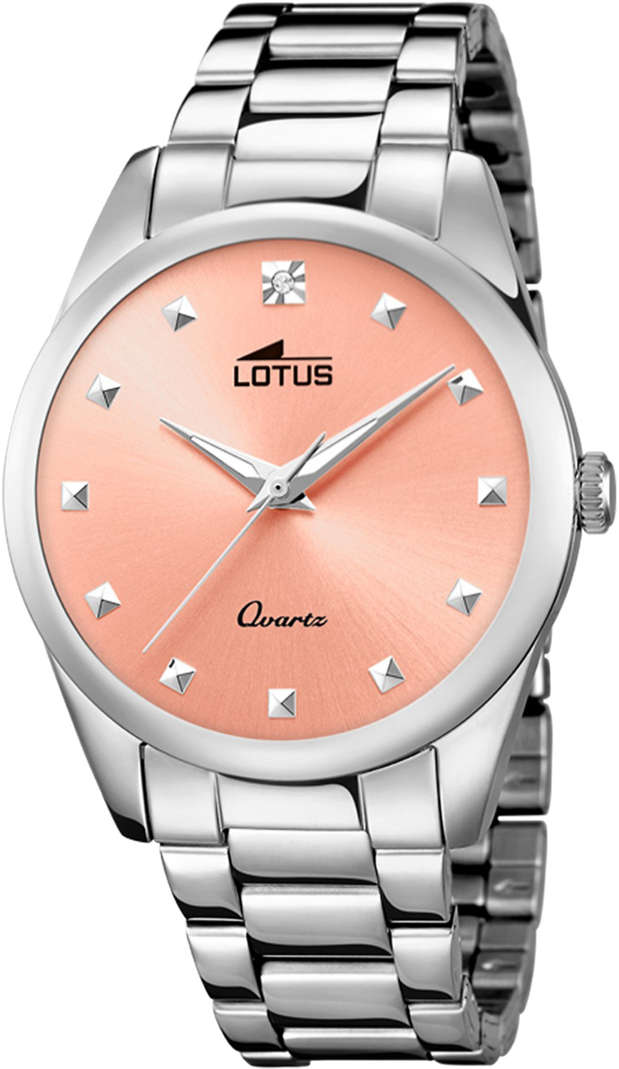 LOTUS  Женские часы, кварцевый механизм, сталь, 35 мм