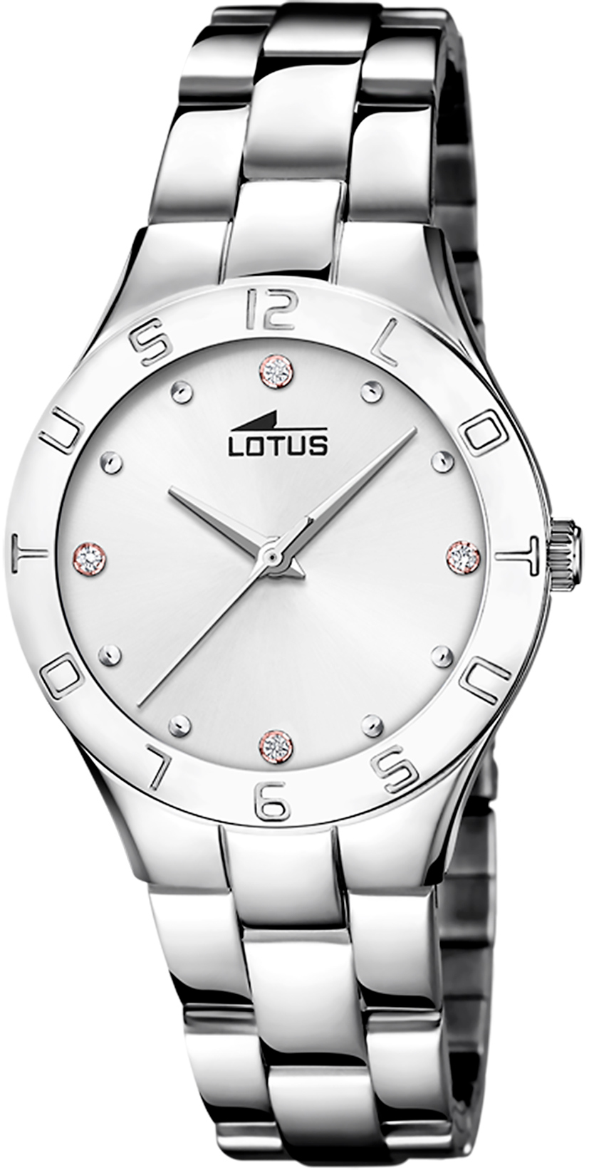 LOTUS  Женские часы, кварцевый механизм, сталь, 32,5 мм