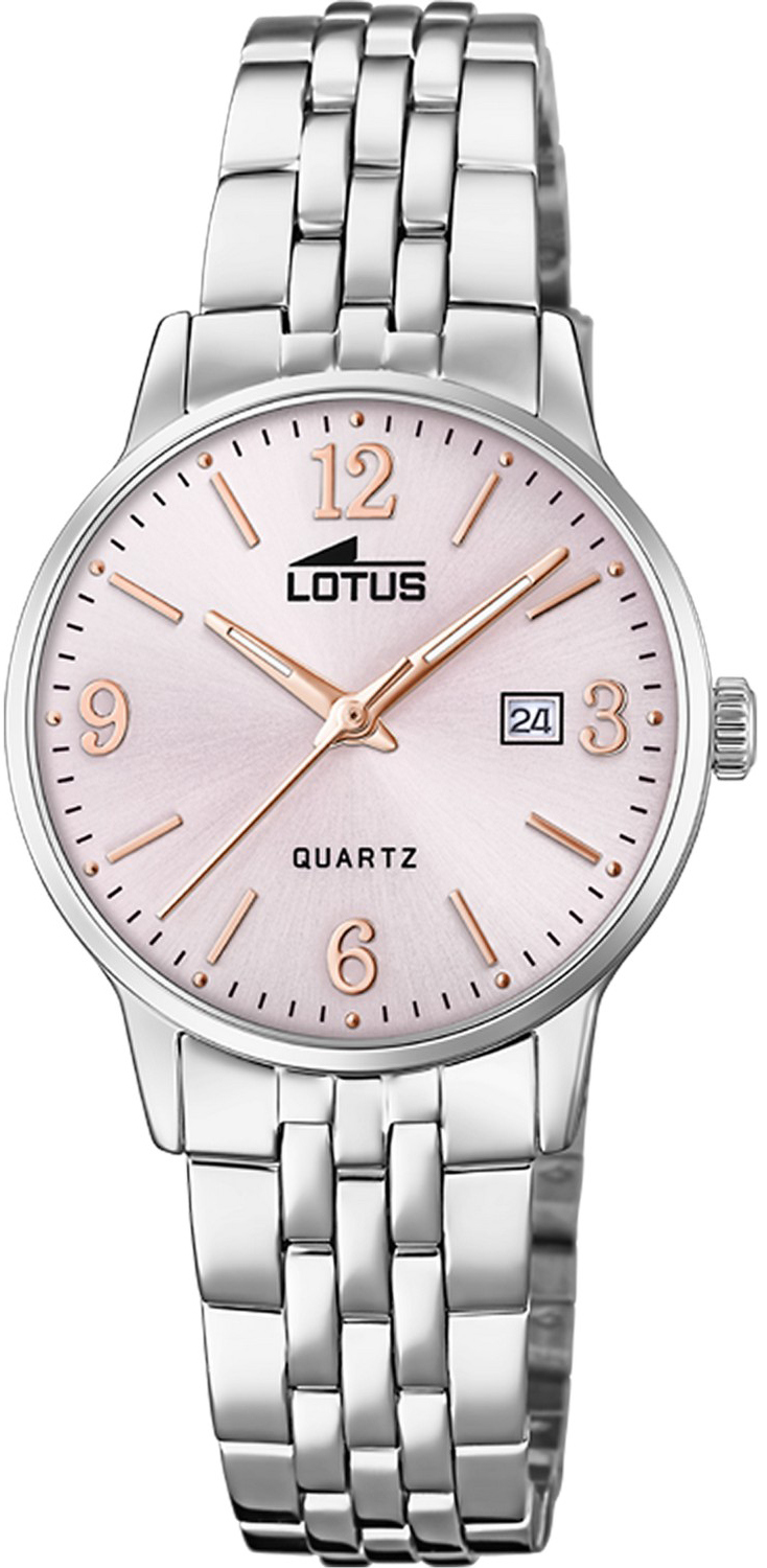 LOTUS  Женские часы, кварцевый механизм, сталь, 30 мм