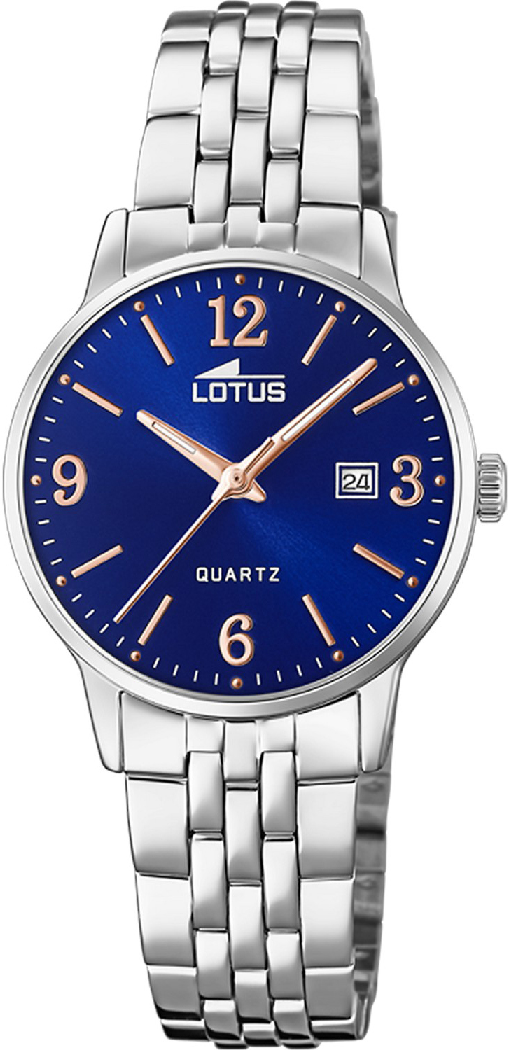 LOTUS  Женские часы, кварцевый механизм, сталь, 30 мм