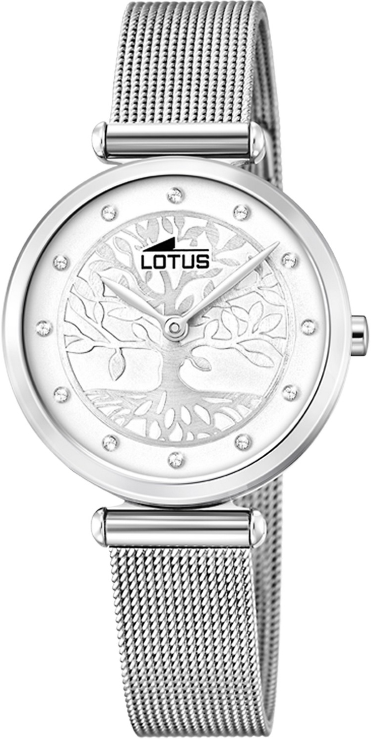 LOTUS  Женские часы, кварцевый механизм, сталь, 29 мм