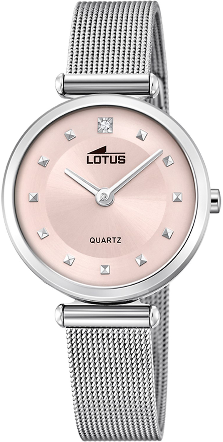 LOTUS  Женские часы, кварцевый механизм, сталь, 29 мм