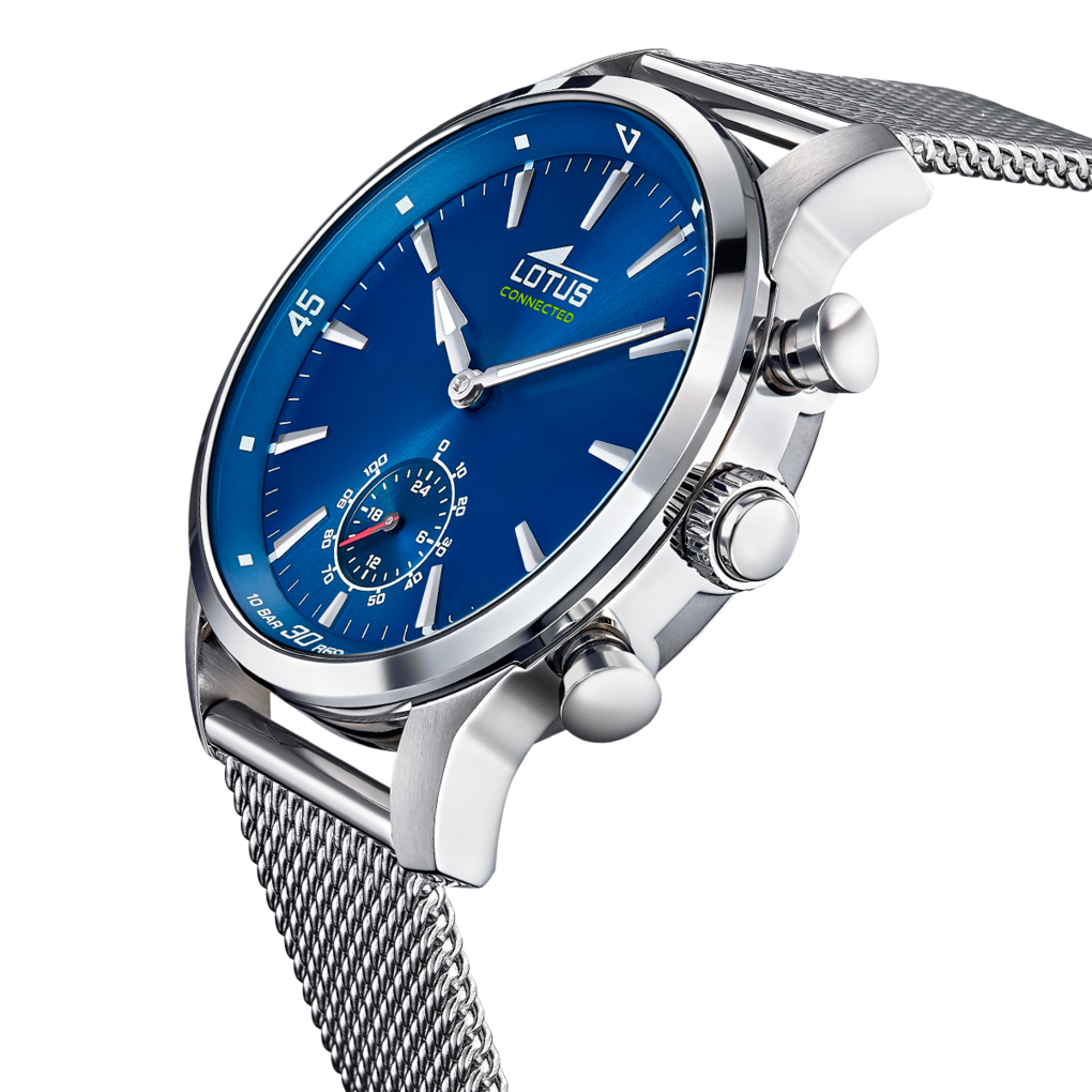 LOTUS   часы, гибридный механизм, сталь, 43 мм