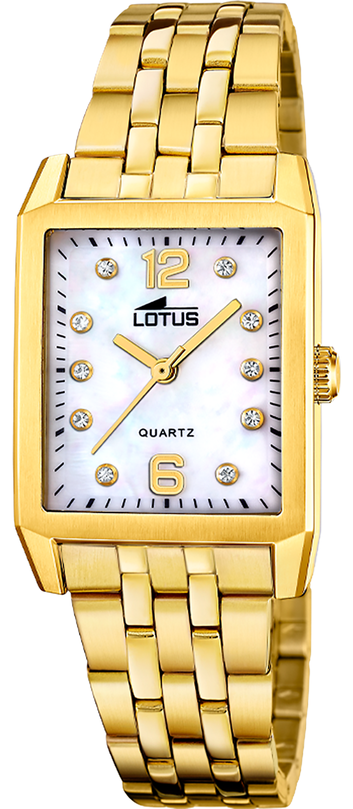 LOTUS  Женские часы, кварцевый механизм, сталь с покрытием, 31х27 мм