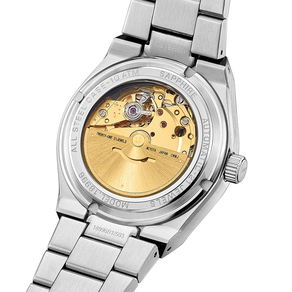 LOTUS  Мужские часы, автоматический механизм, сталь, 39 мм