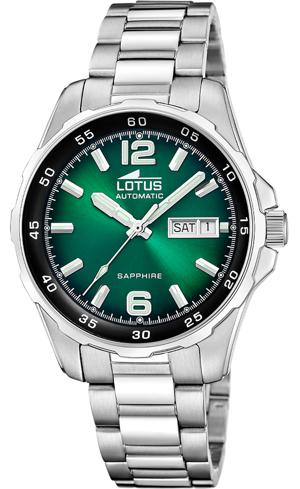 LOTUS  Мужские часы, автоматический механизм, сталь, 40,5 мм