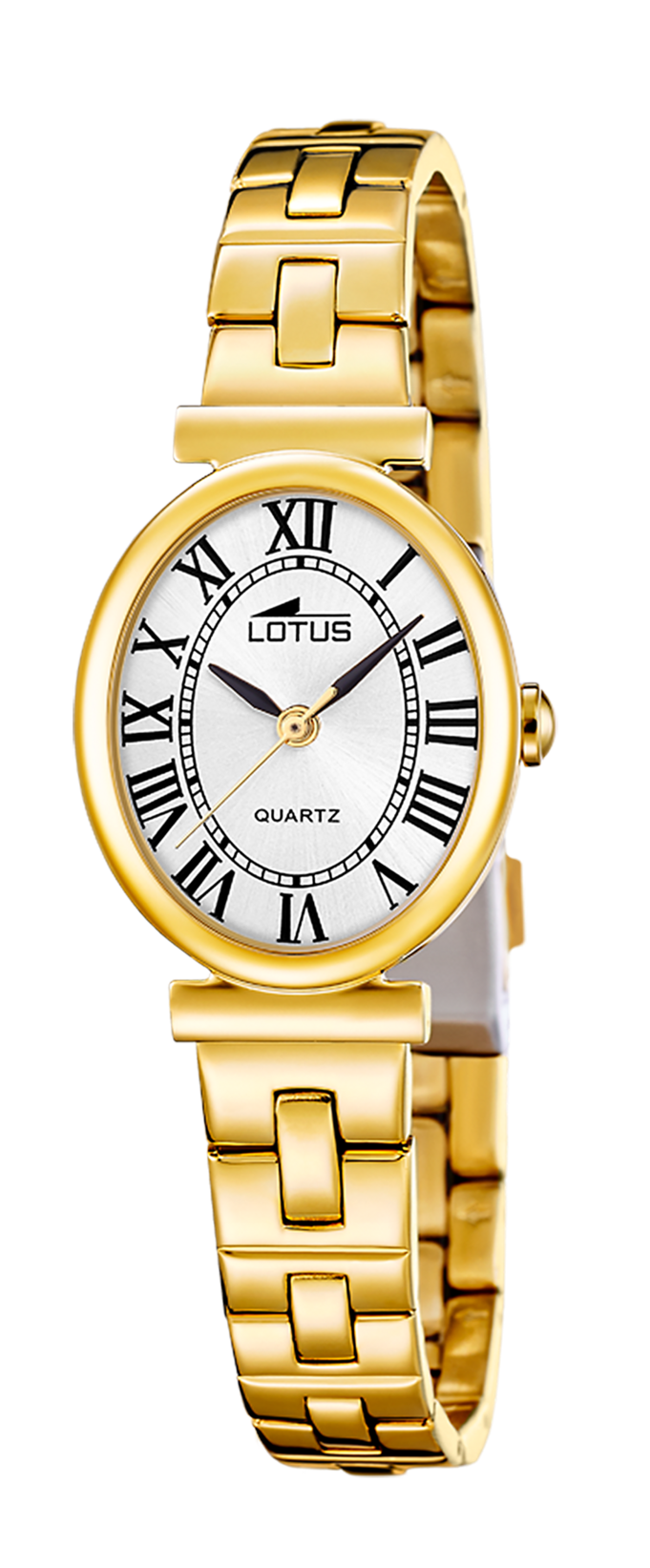 LOTUS  Женские часы в комплекте с браслетом, кварцевый механизм, сталь с покрытием, 28 мм