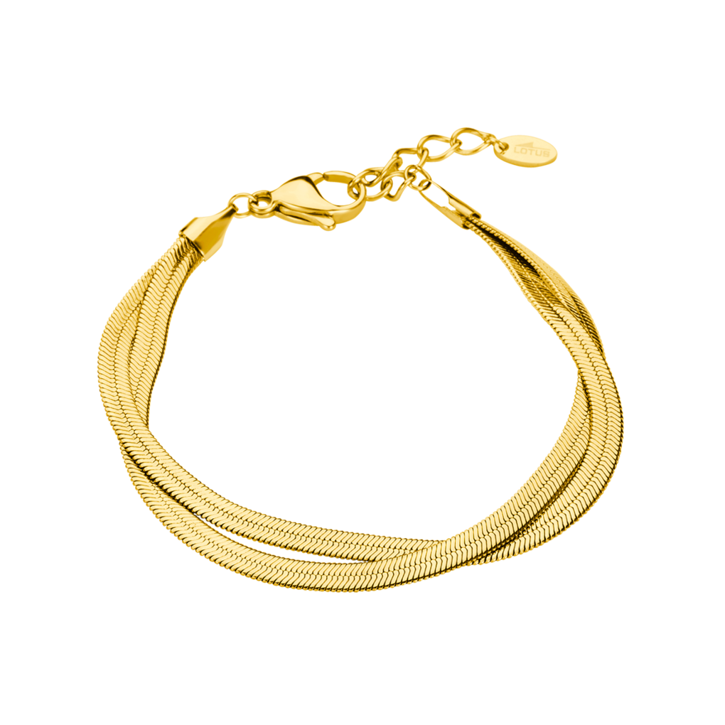 LOTUS  Женские часы в комплекте с браслетом, кварцевый механизм, сталь с покрытием, 28 мм