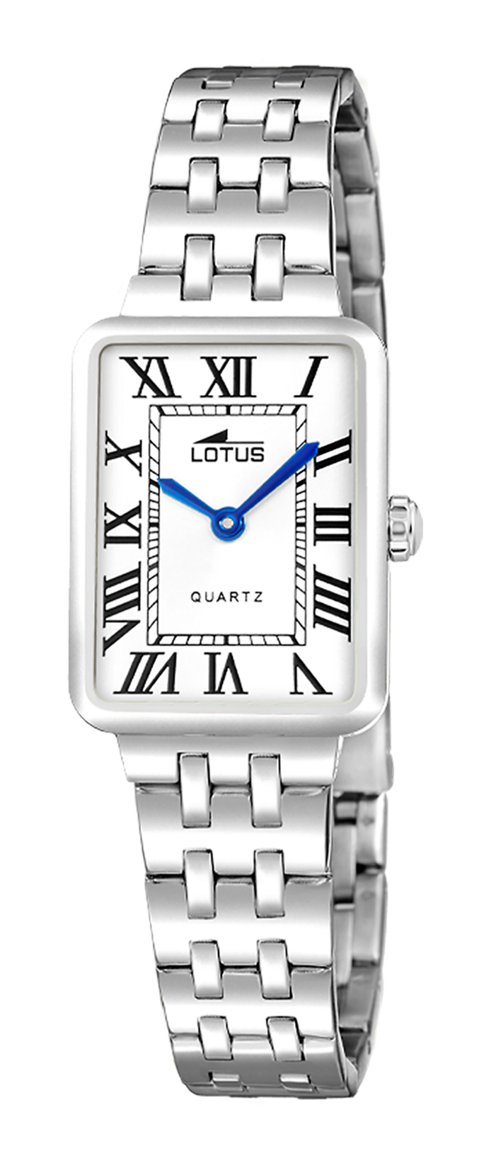 LOTUS  Женские часы в комплекте с браслетом, кварцевый механизм, сталь, 33 х 20,5 мм