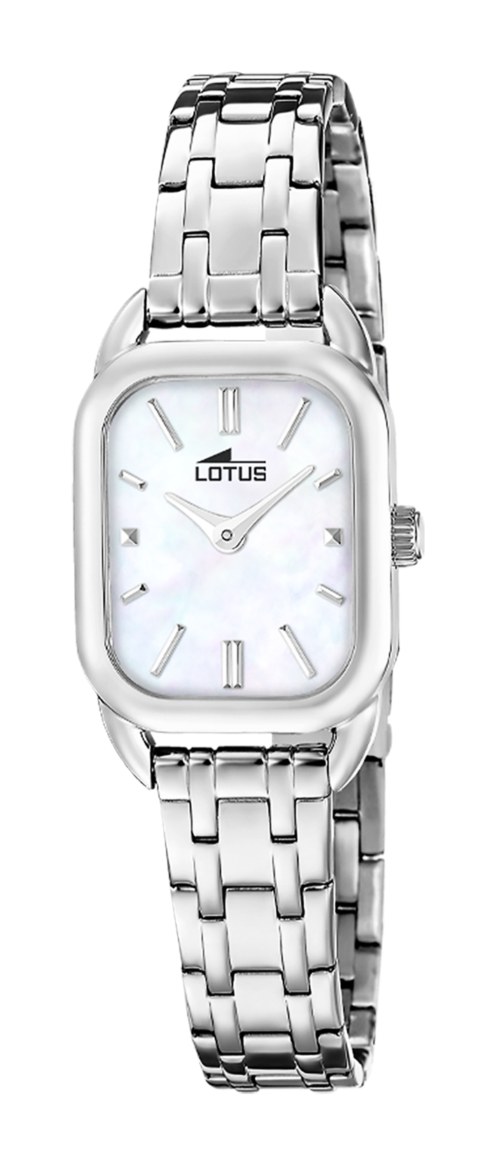 LOTUS  Женские часы в комплекте с браслетом, кварцевый механизм, сталь, 26 х 21,5 мм