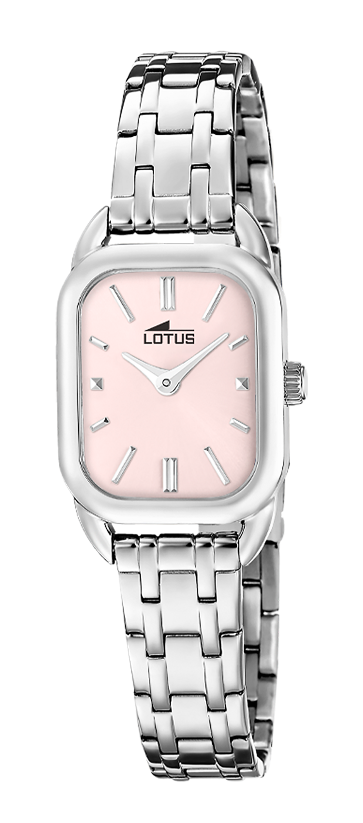 LOTUS  Женские часы в комплекте с браслетом, кварцевый механизм, сталь, 26 х 21,5 мм