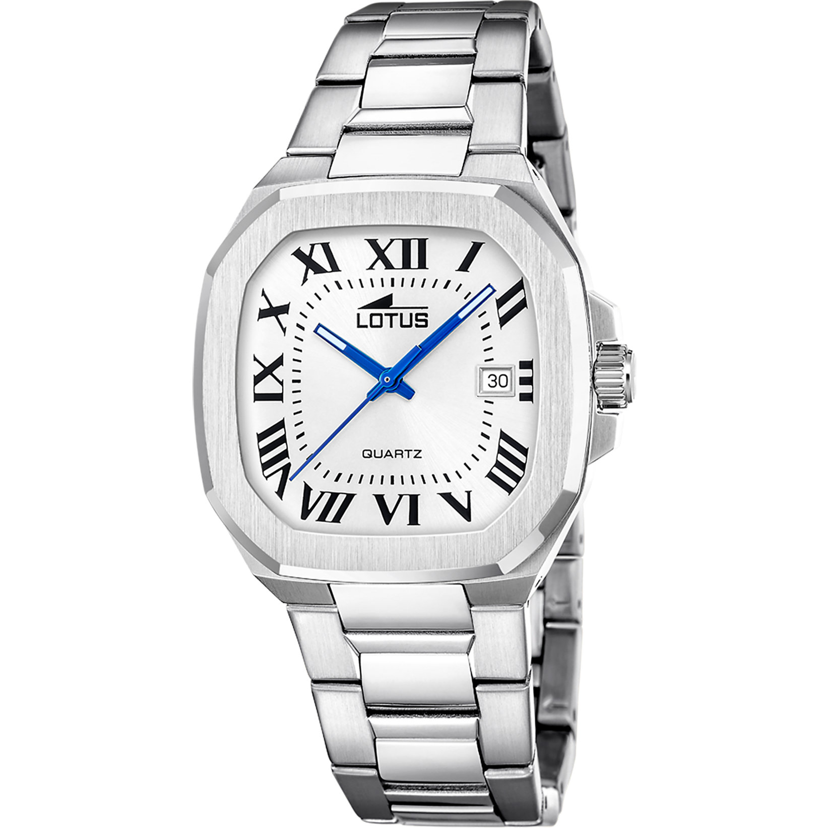 LOTUS  Мужские часы, кварцевый механизм, сталь, 40 х 40 мм