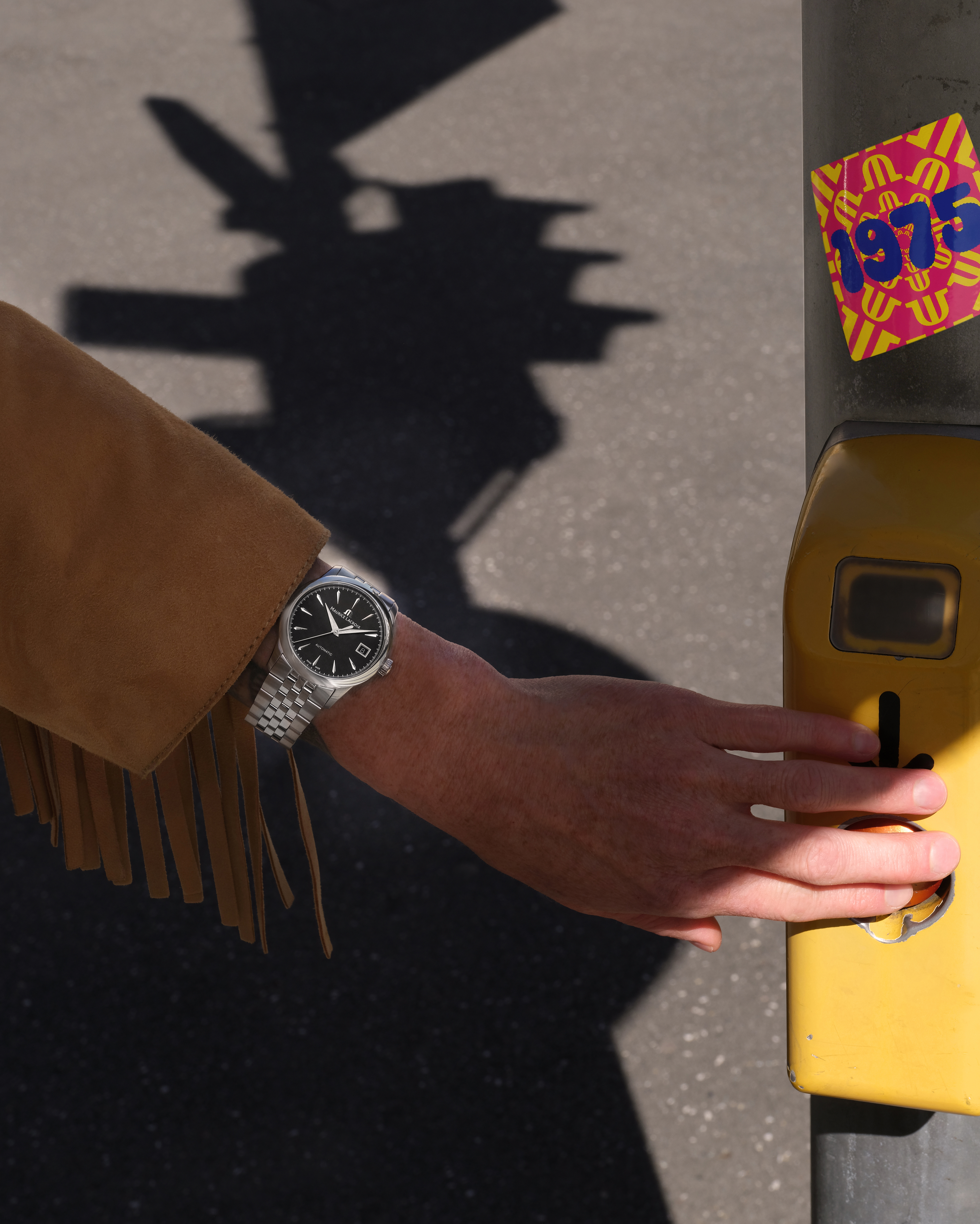 MAURICE LACROIX  Мужские швейцарские часы, автоматический механизм, сталь, 40 мм