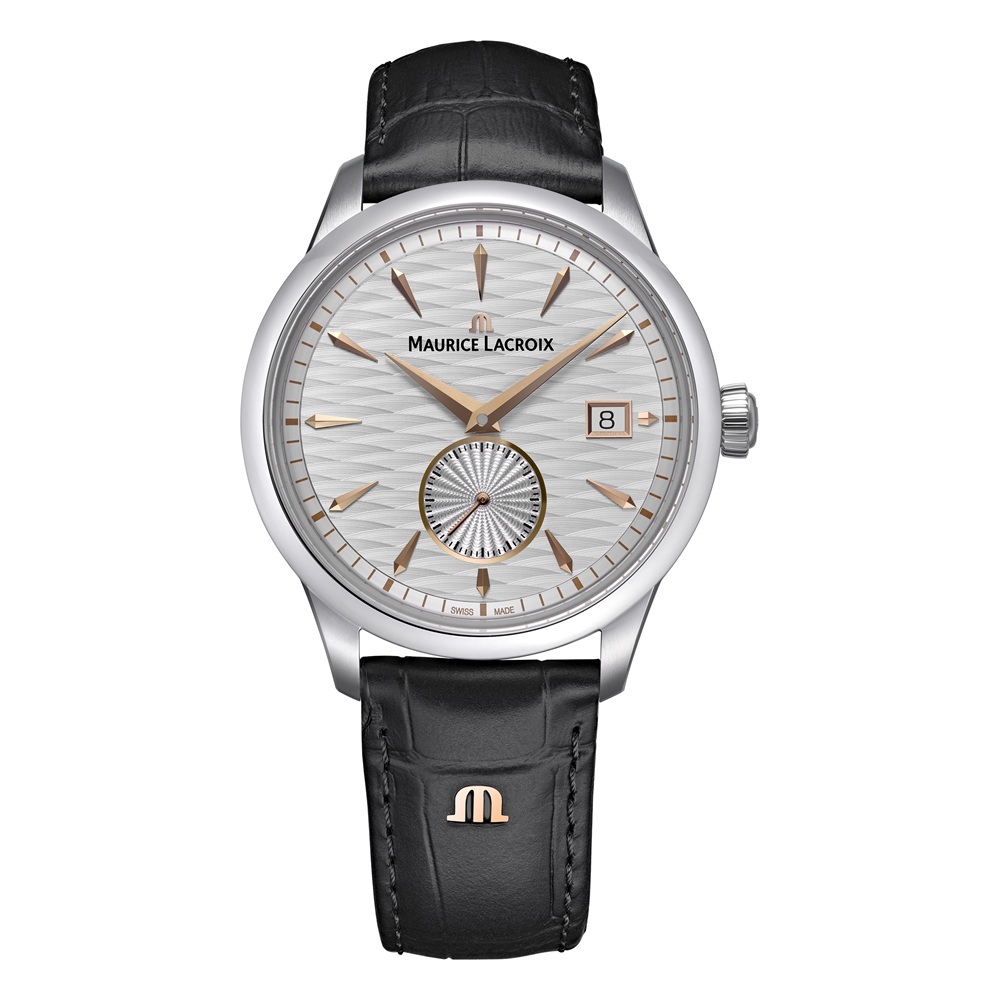 MAURICE LACROIX 1975 1975 Legacy. Лимитированный выпуск 500 шт. Гильоше Vagues du Jura  на циферблате, гравировка 
