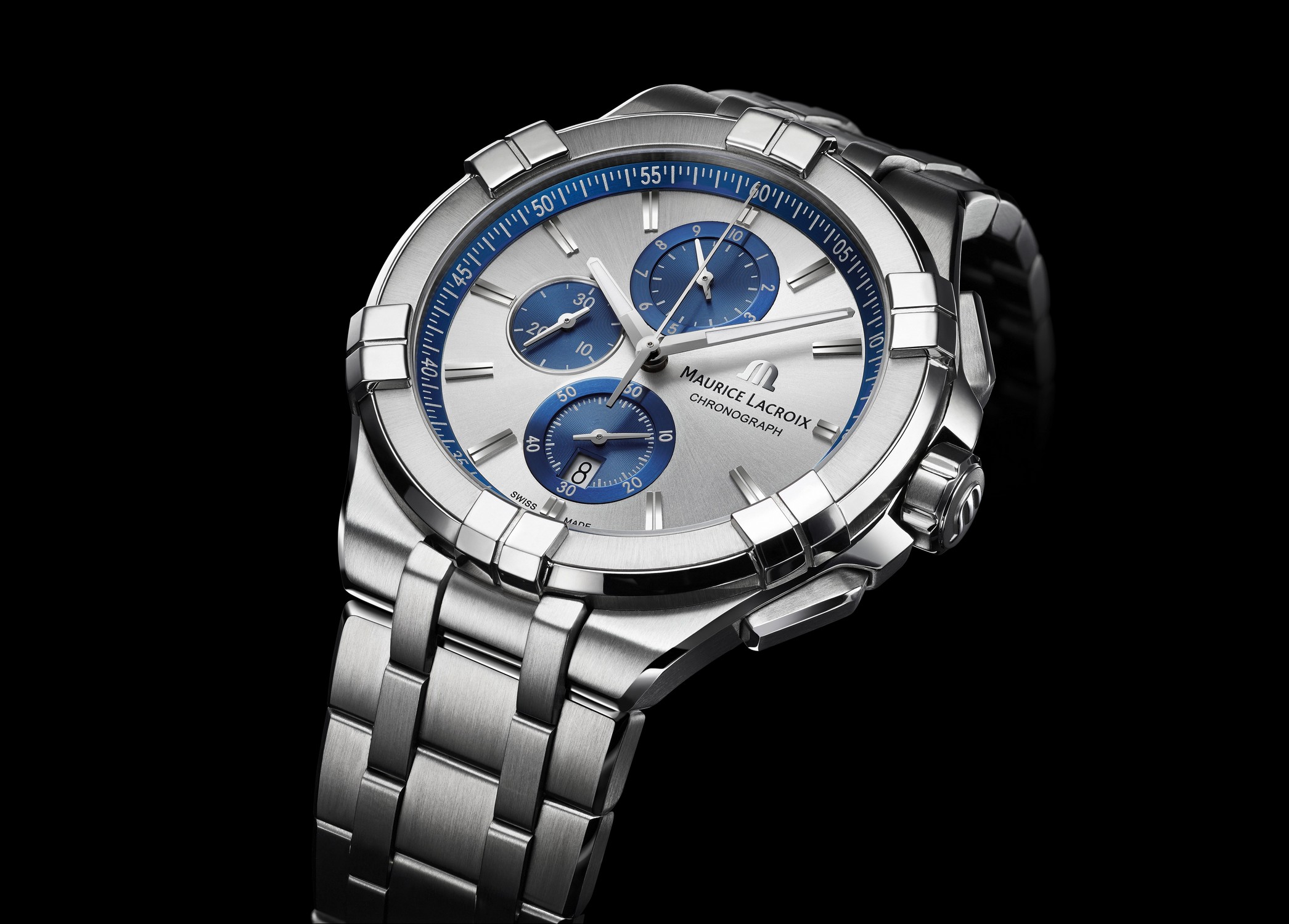 Часы MAURICE LACROIX AIKON QUARTZ AI1018-SS002-131-1, Пол: Мужские