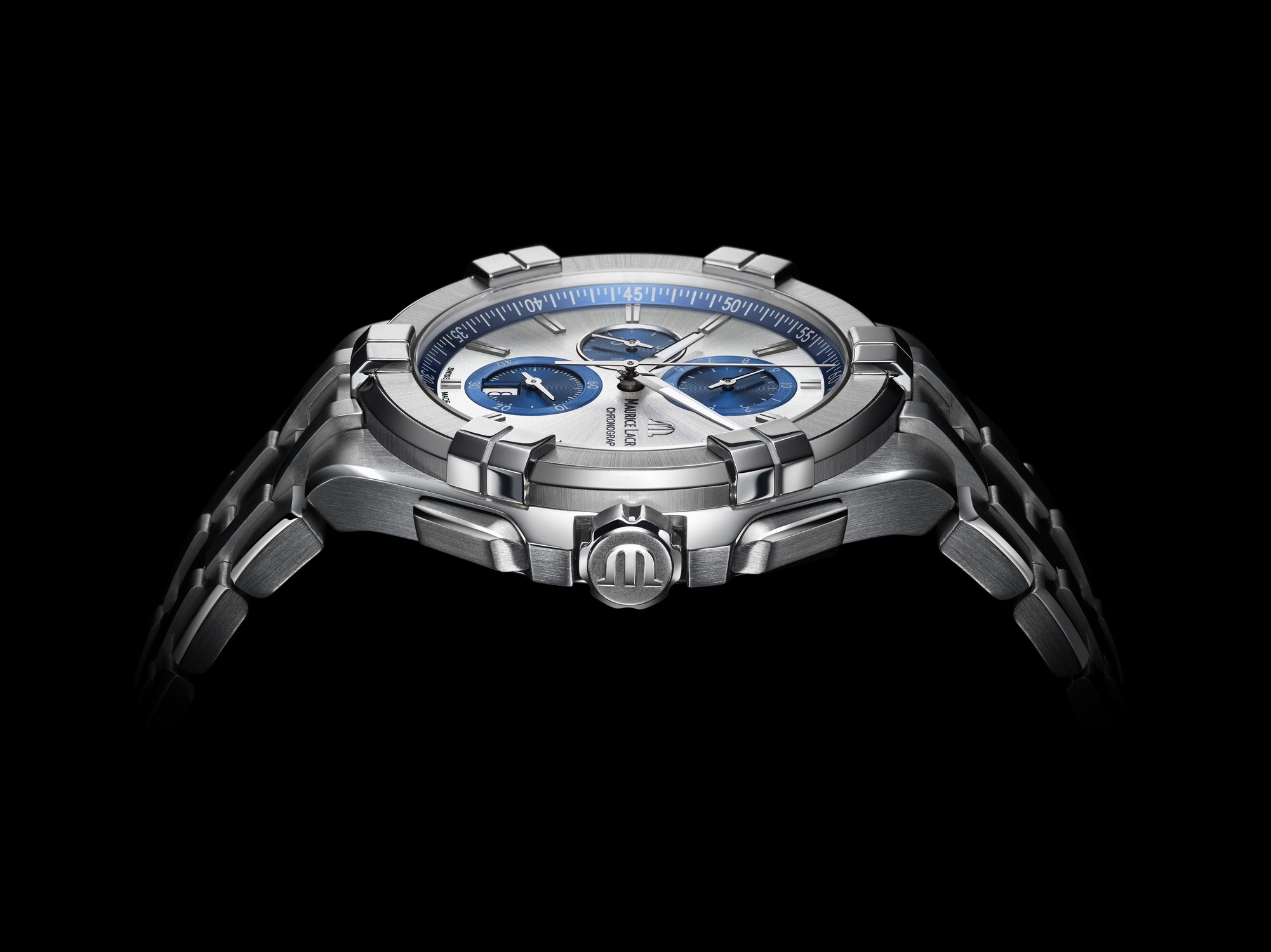 Часы MAURICE LACROIX AIKON QUARTZ AI1018-SS002-131-1, Механизм: Кварцевый