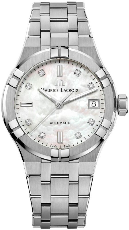 MAURICE LACROIX AIKON AUTOMATIC Женские часы, автоматический механизм, сталь, 35 мм
