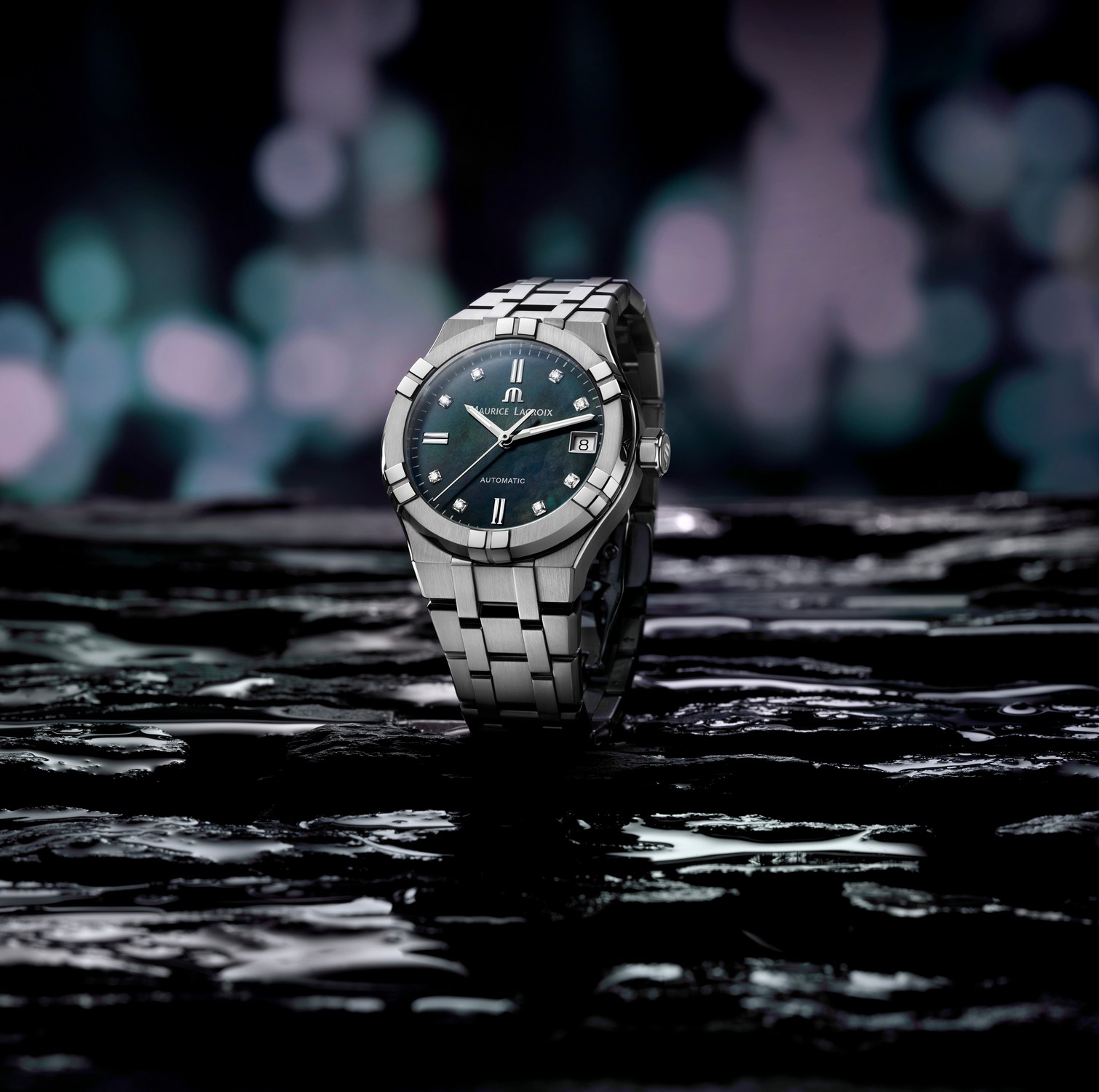 Часы MAURICE LACROIX AIKON AUTOMATIC AI6006-SS002-370-1, Пол: Женские