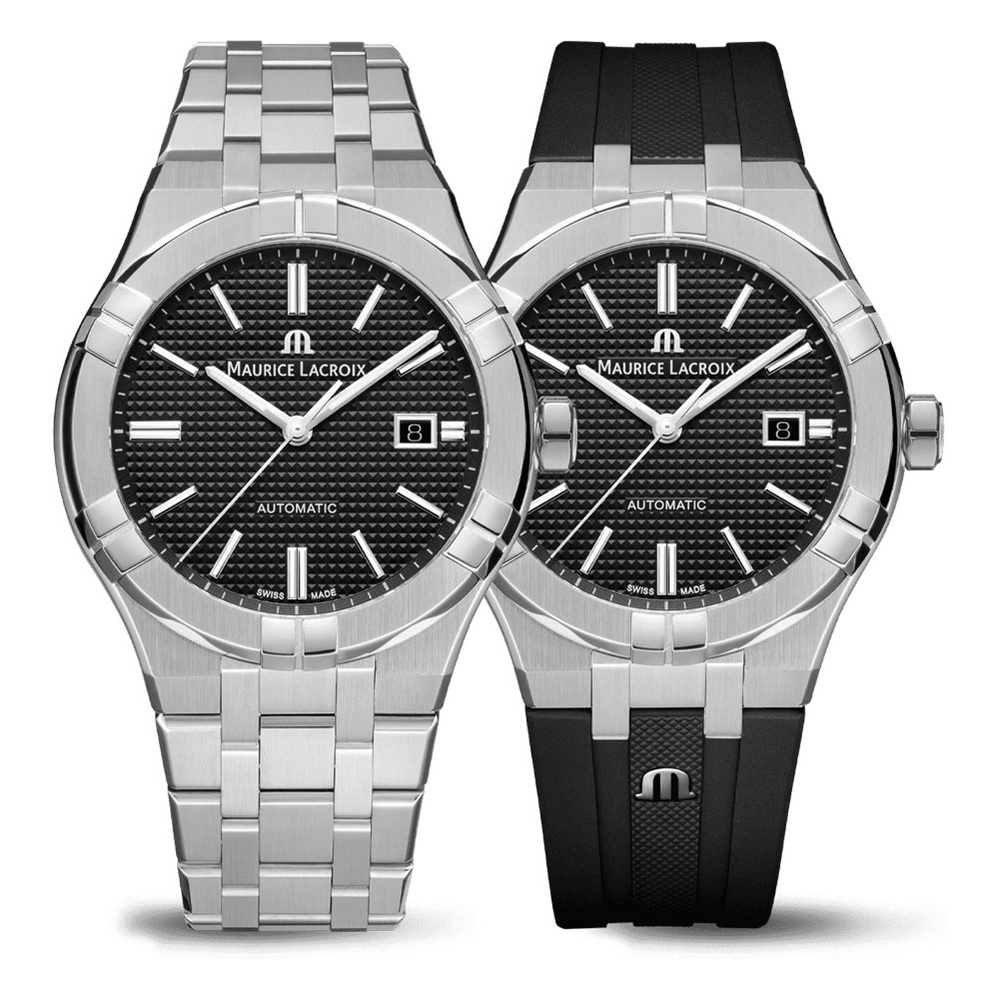 MAURICE LACROIX AIKON AUTOMATIC Мужские часы, автоматический механизм, сталь, 42 мм