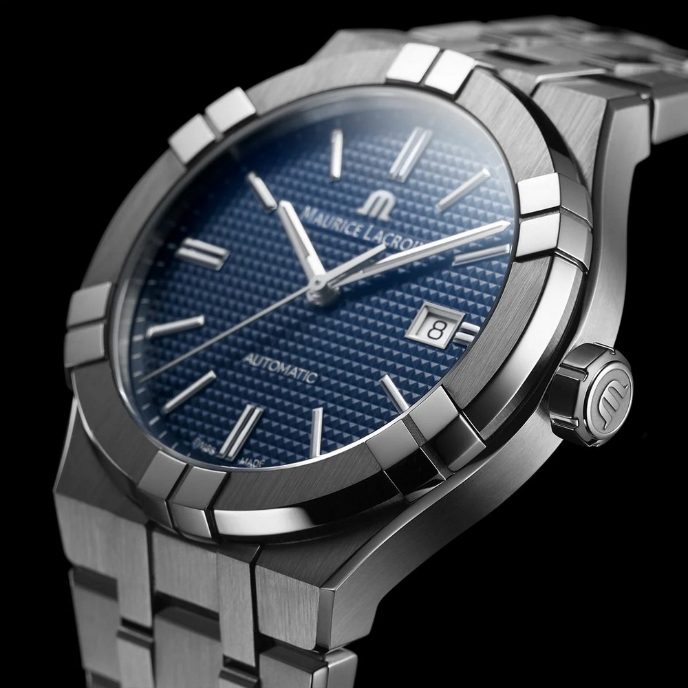 MAURICE LACROIX AIKON AUTOMATIC Мужские часы, автоматический механизм, сталь, 42 мм
