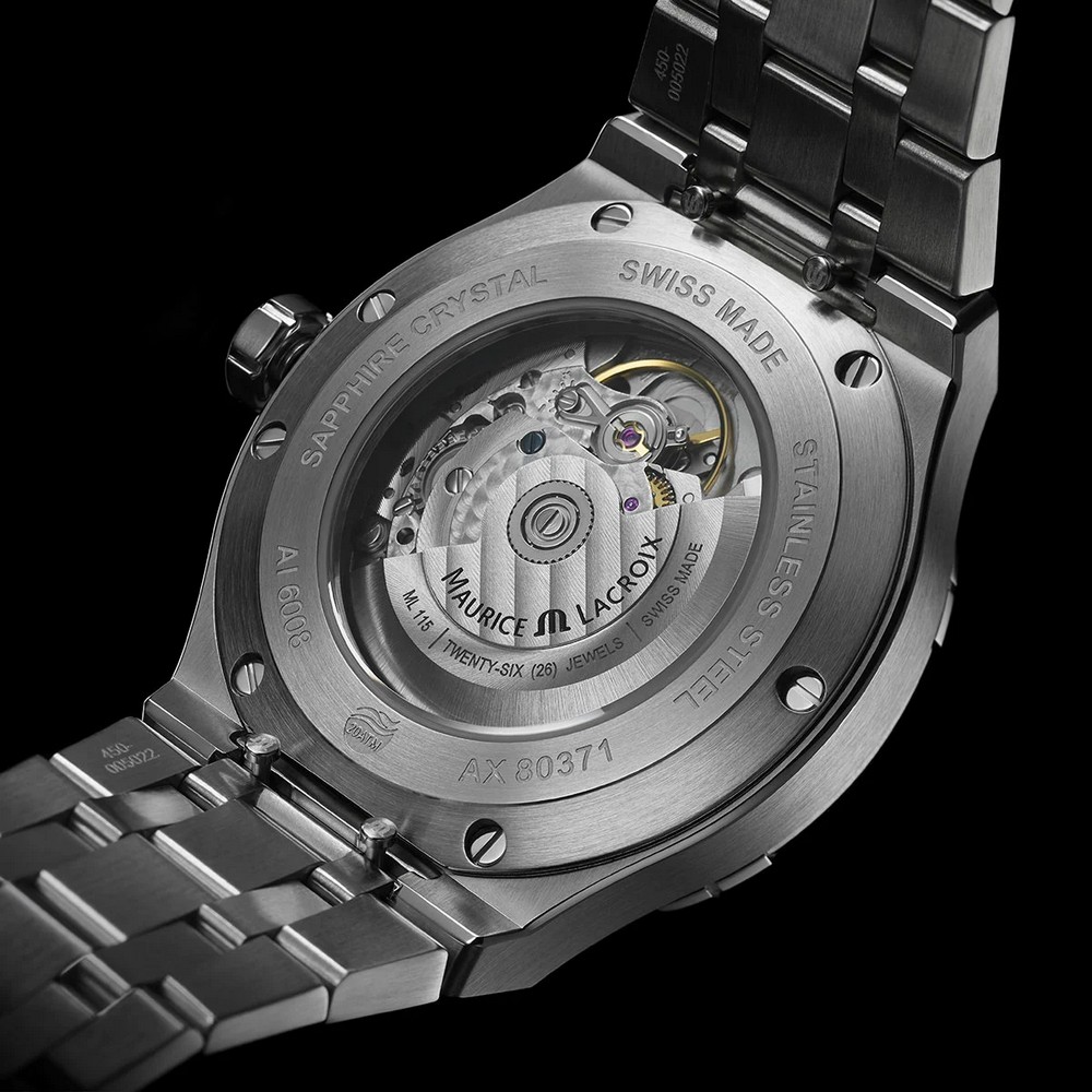 MAURICE LACROIX AIKON AUTOMATIC Мужские часы, автоматический механизм, сталь, 42 мм