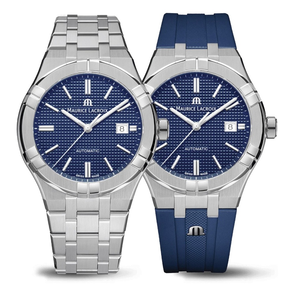 MAURICE LACROIX AIKON AUTOMATIC Мужские часы, автоматический механизм, сталь, 42 мм
