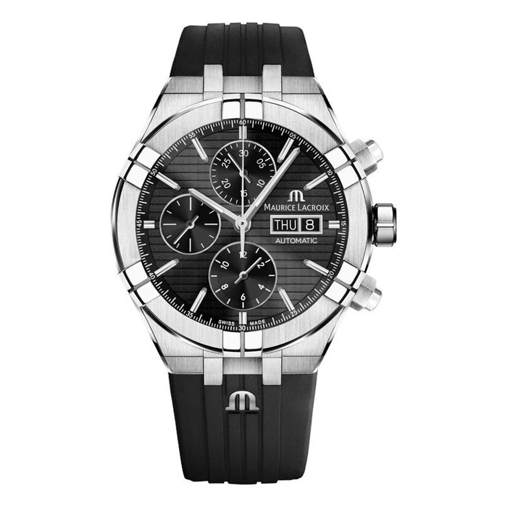 MAURICE LACROIX AIKON AUTOMATIC Мужские часы, автоматический механизм, сталь, 44 мм