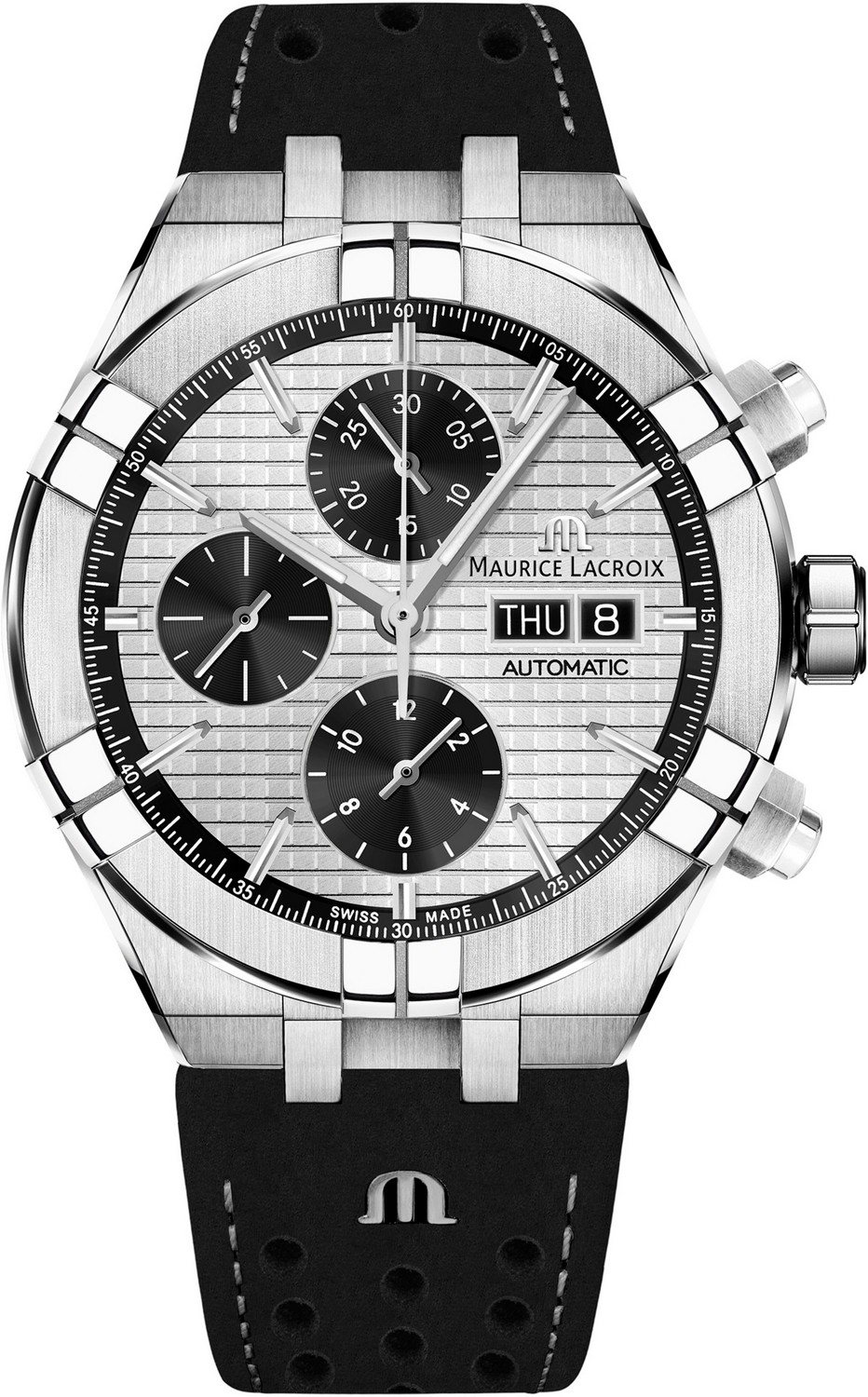 MAURICE LACROIX AIKON AUTOMATIC Мужские часы, автоматический механизм, сталь, 44 мм