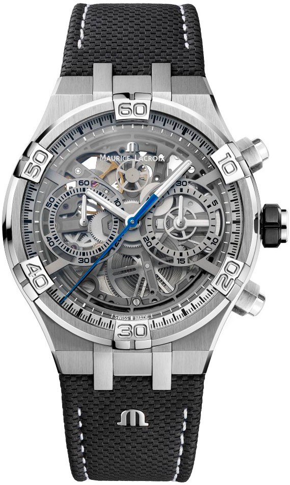 MAURICE LACROIX AIKON AUTOMATIC Мужские часы, автоматический механизм, сталь, 44 мм