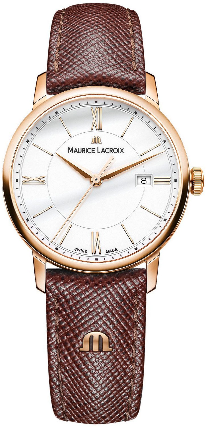 MAURICE LACROIX ELIROS Женские часы, кварцевый механизм, сталь с покрытием, 30 мм