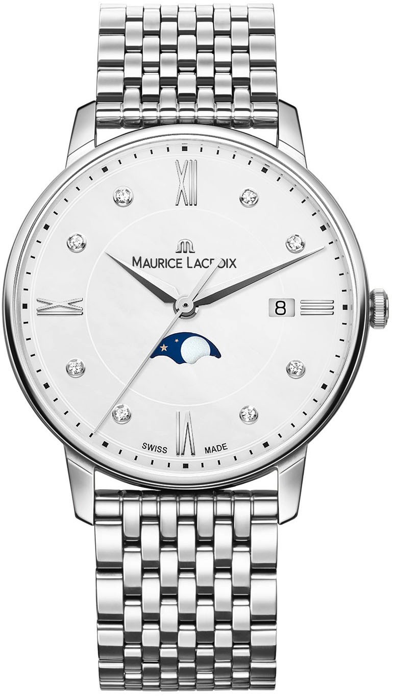 MAURICE LACROIX ELIROS Женские часы, кварцевый механизм, сталь, 35 мм