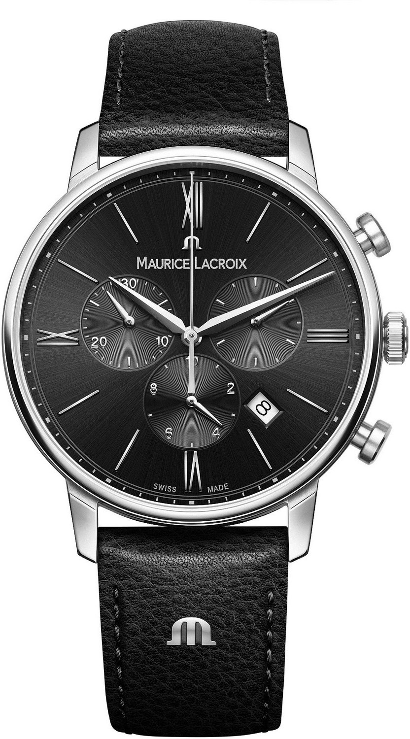 MAURICE LACROIX ELIROS Мужские часы, кварцевый механизм, сталь, 40 мм