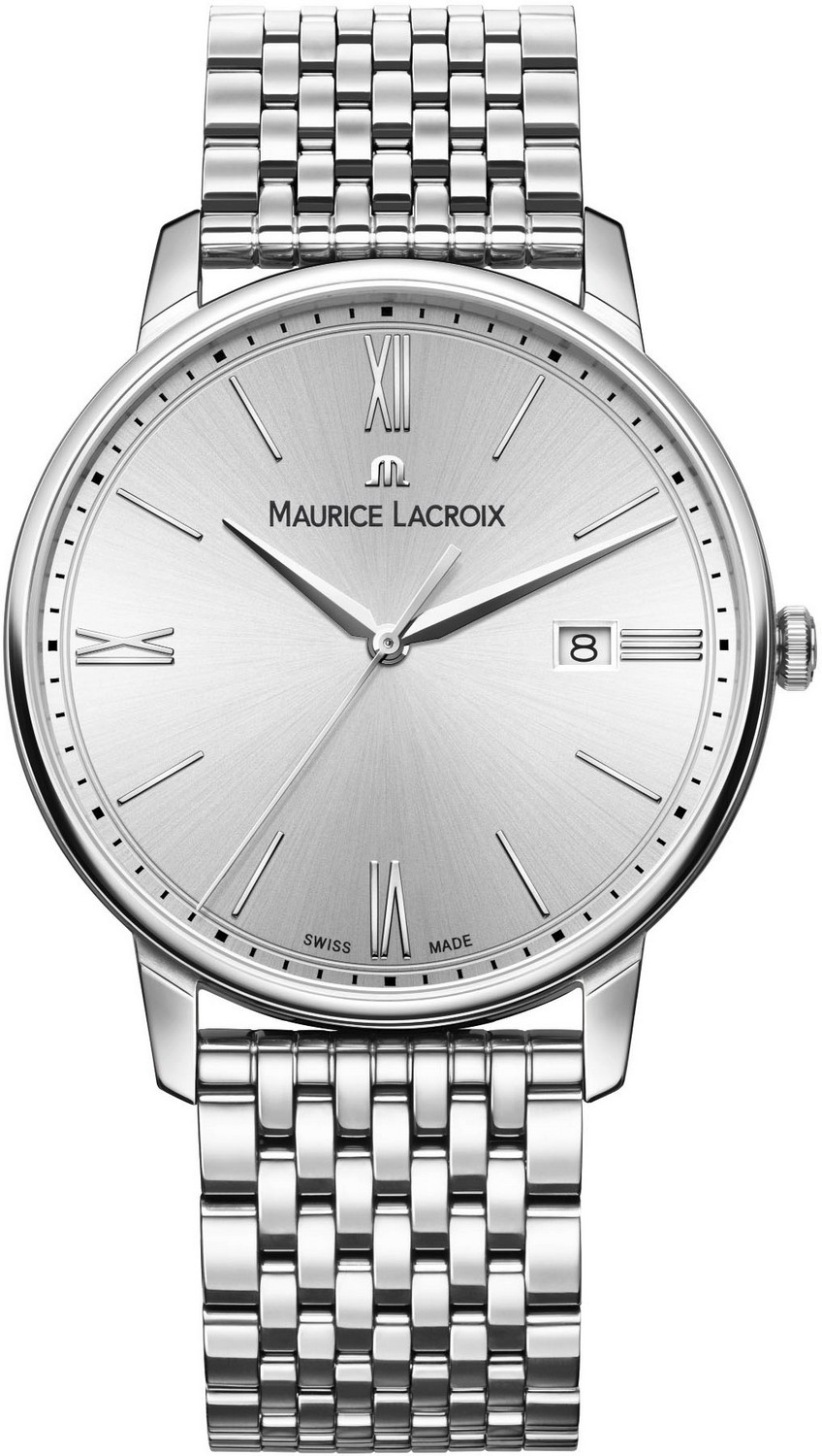 MAURICE LACROIX ELIROS Мужские часы, кварцевый механизм, сталь, 40 мм