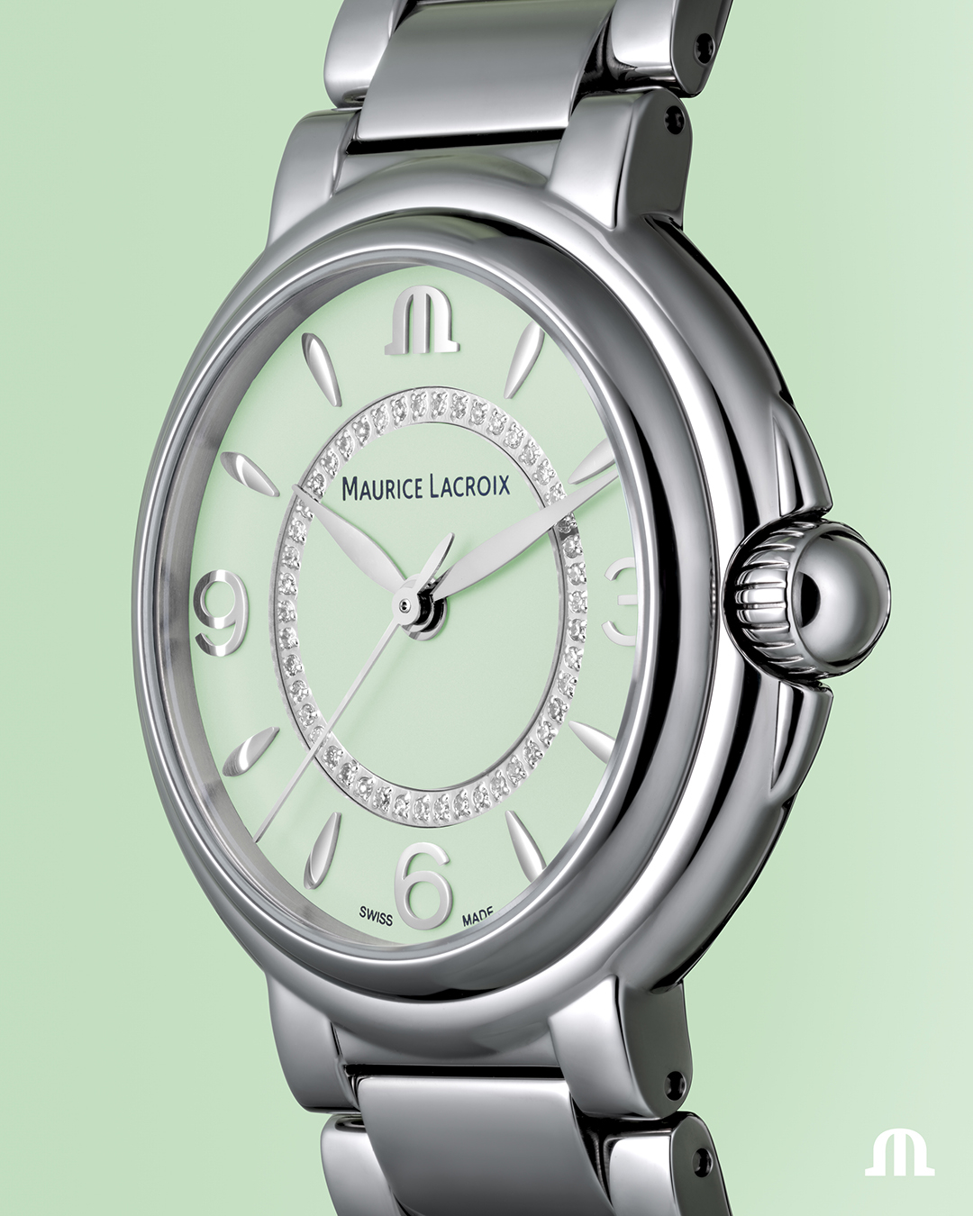 Часы MAURICE LACROIX FIABA FA1104-SS002-G20-1, Пол: Женские