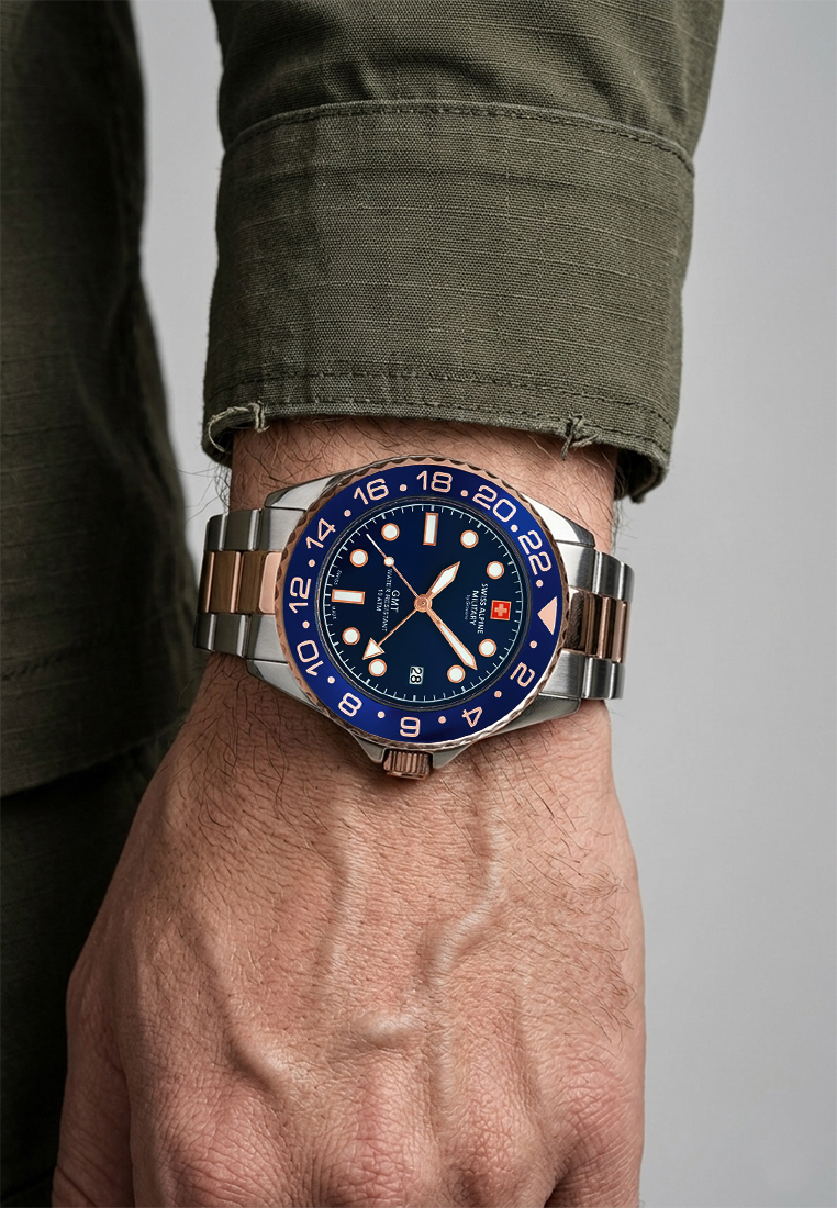 Часы SWISS ALPINE MILITARY  7052.1155SAM, Механизм: Кварцевый механизм