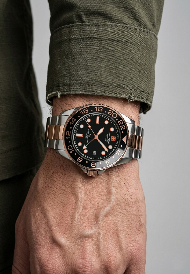 Часы SWISS ALPINE MILITARY  7052.1157SAM, Механизм: Кварцевый механизм