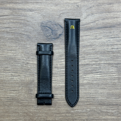 Ремешок для часов из кожи теленка Maurice Lacroix, черный, 20/18. Подходит для часов: EL1087, EL1088, EL1098, EL1118.
Поставляется без застежки. Кожаные ремешки - стильные, надёжные и долговечные, способные составить достойную пару часам со стальным корпусом или часам из титана.  Аксессуары из кожи не рекомендуется использовать в воде.
У нас присутствуют только высококачественные материалы и оригинальный товар от производителя. 

