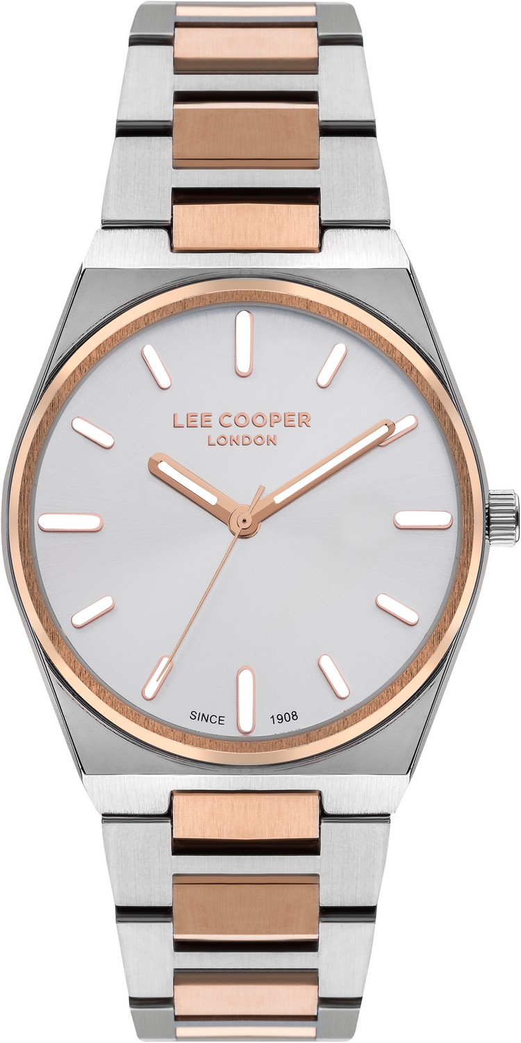 Женские часы Lee Cooper  LC07609.530 Женские часы, кварцевый механизм, суперметалл с покрытием, 34 мм