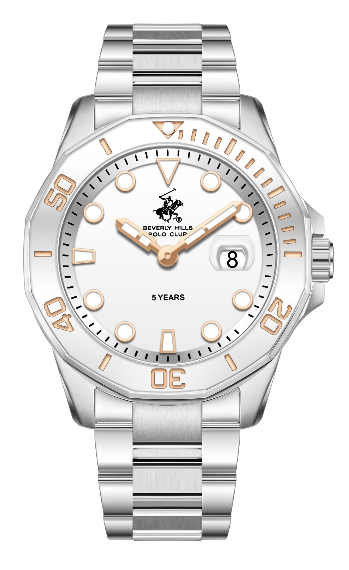 Мужские часы Beverly Hills Polo Club  BP3878X.330  часы, кварцевый механизм, сталь с покрытием, 42 мм